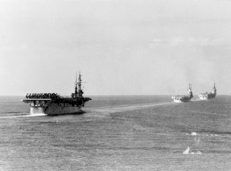 Operation Mainbrace · la flota aliada en el Mar del Norte, septiembre de 1952 (IWM A32288)