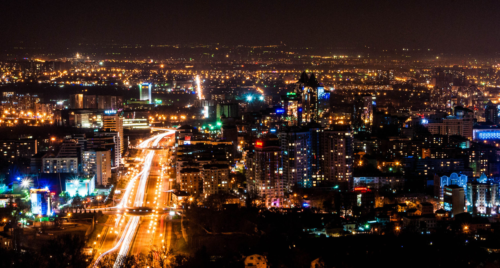Contexto · Almaty (Alma-Atá, Kazajistán), cerca del monte Kok-Tyube