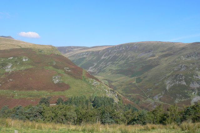 Contexto · los montes Berwyn (Gales), cerca de Llandrillo
