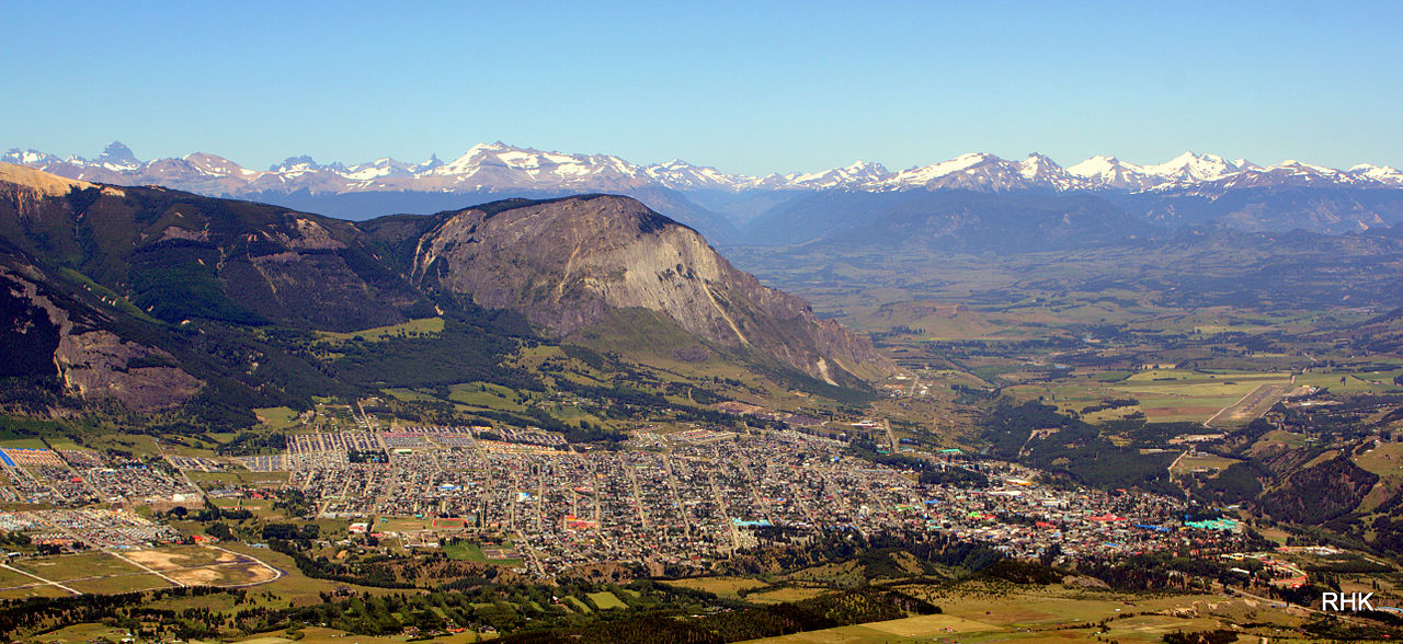 Contexto · Coyhaique vista desde la Reserva Nacional Coyhaique