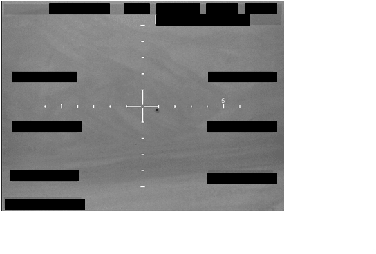 Foto FBI A001 — imagen fija UAP de sistema gubernamental (fecha y lugar no provistos)