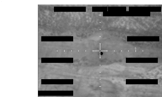 Foto FBI A002 — imagen fija UAP de sistema gubernamental (fecha y lugar no provistos)