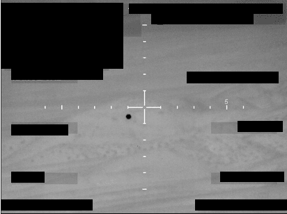 Foto FBI A006 — imagen fija UAP de sistema gubernamental (fecha y lugar no provistos)