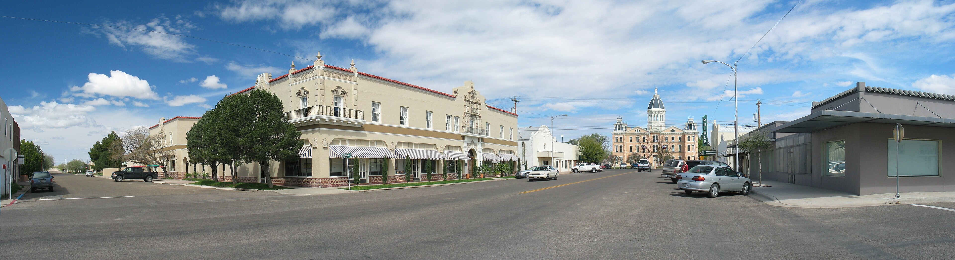 Contexto · Marfa (Texas), cerca de Mitchell Flat donde se ven las luces