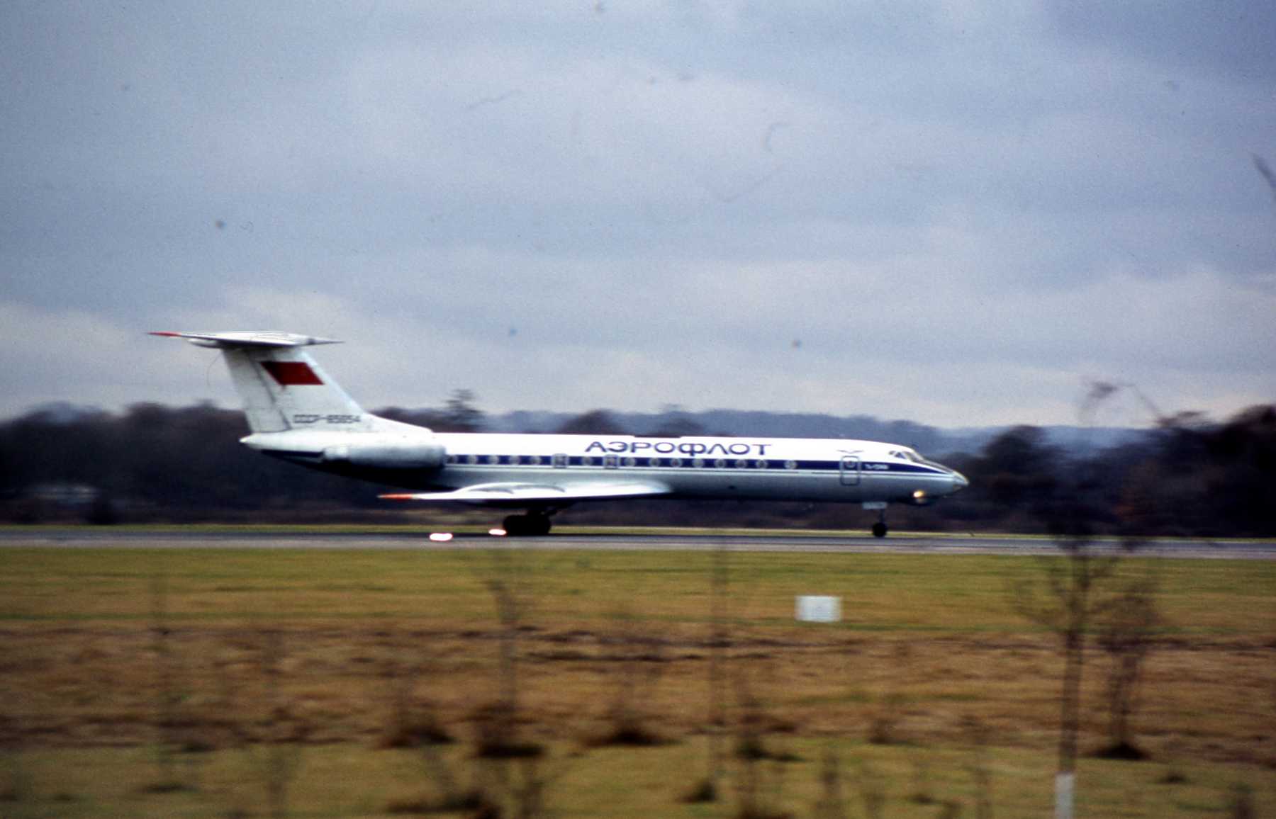 Contexto · un Tupolev Tu-134 de Aeroflot, el tipo de avión del caso Minsk