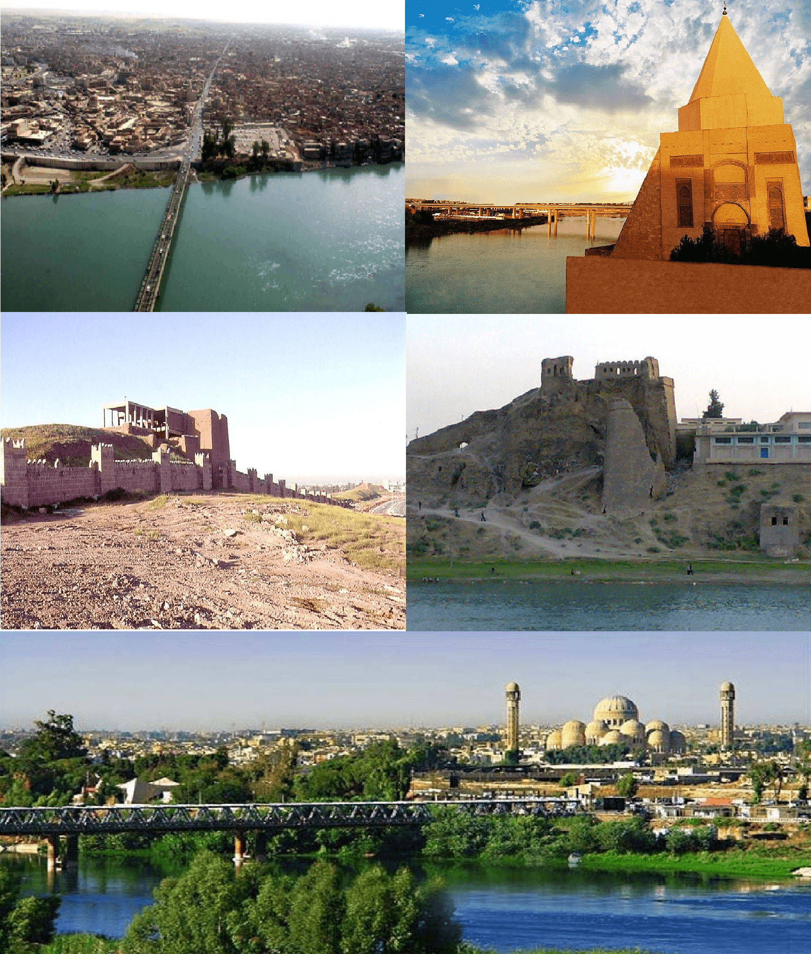 Contexto · Mosul (Irak), sobre cuya área una plataforma de EE.UU. grabó la esfera