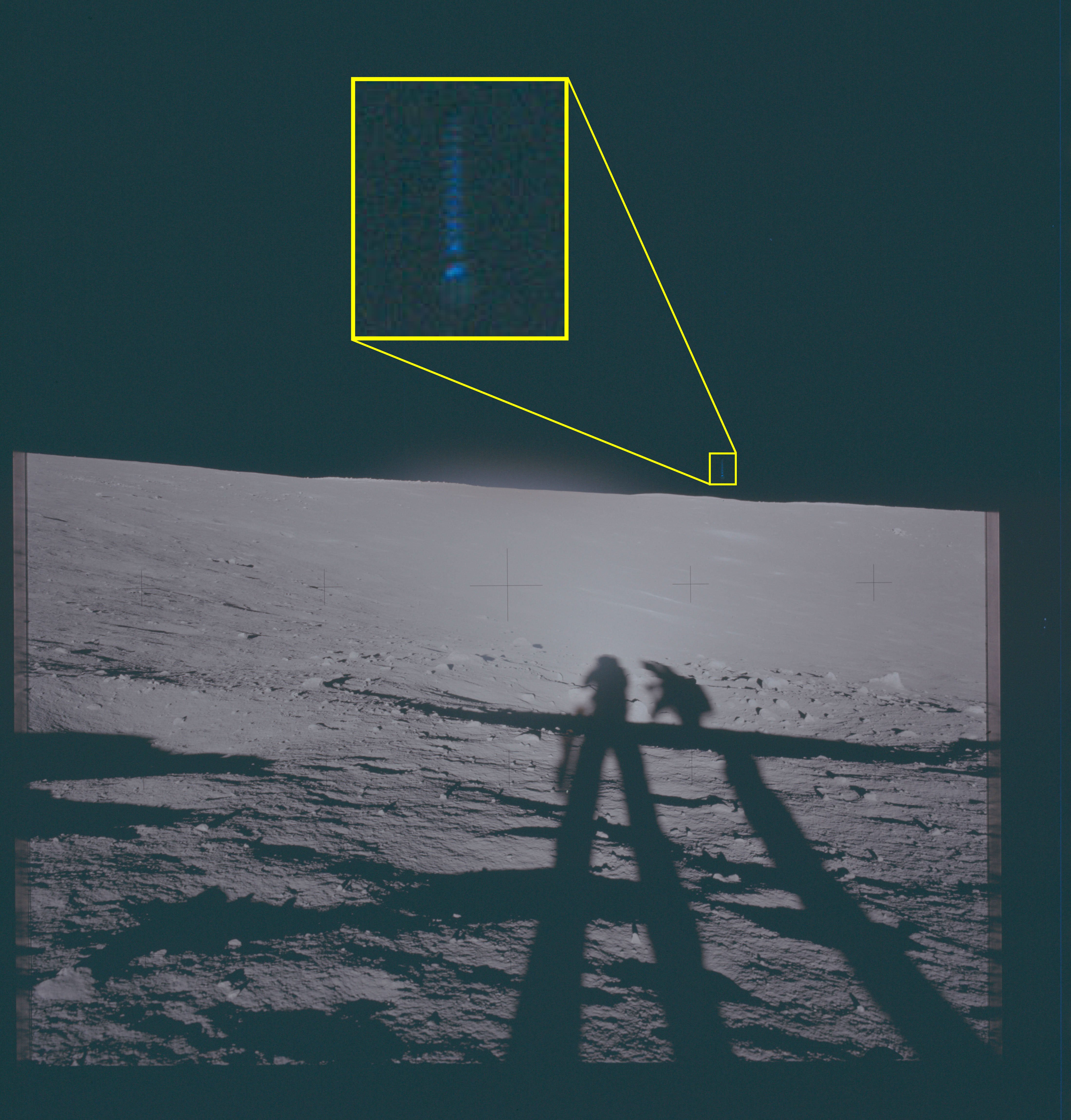 NASA-UAP-VM1 — placa fotográfica de Apollo 12 (1969)
