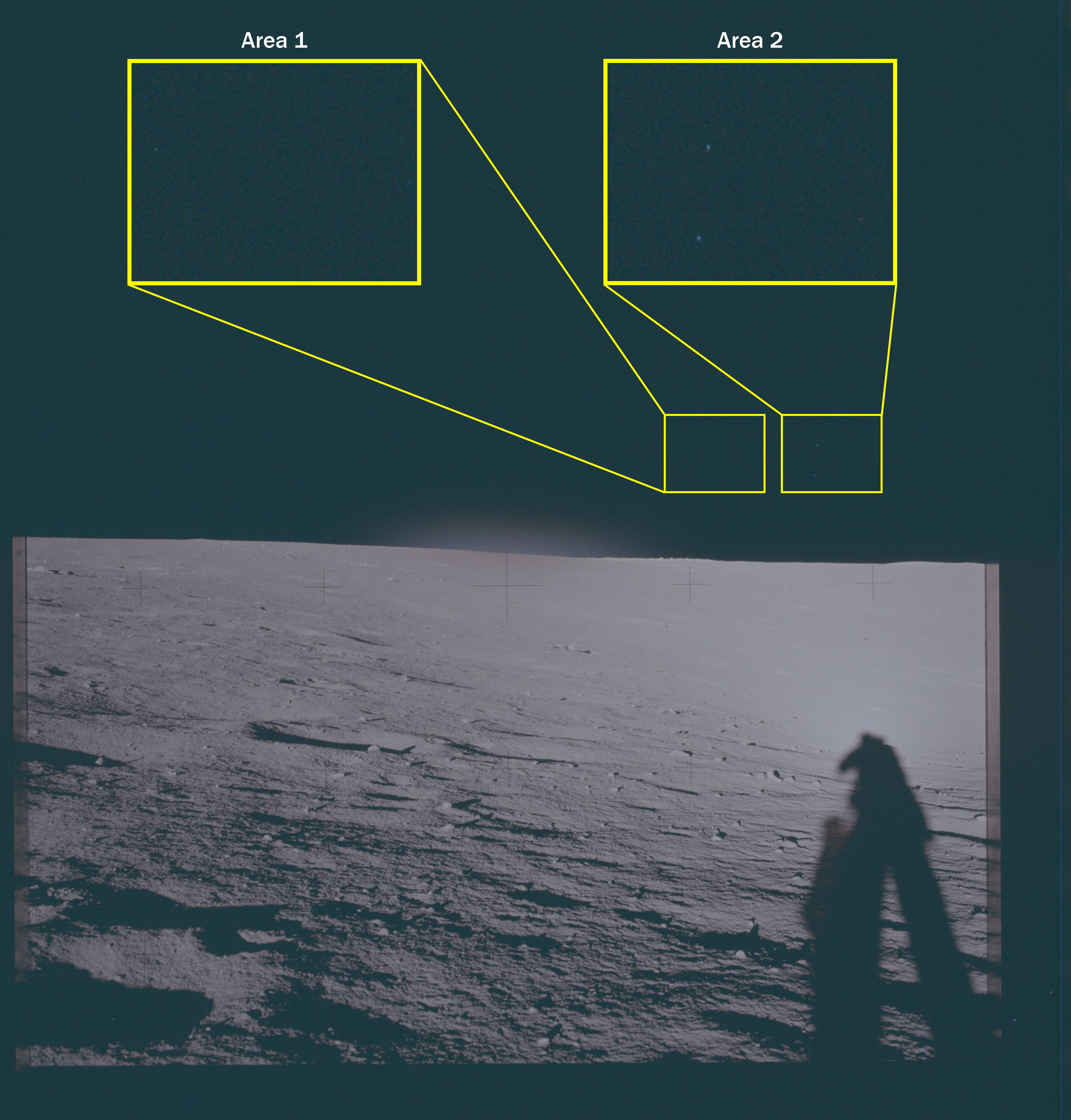 NASA-UAP-VM2 — placa fotográfica de Apollo 12 (1969)