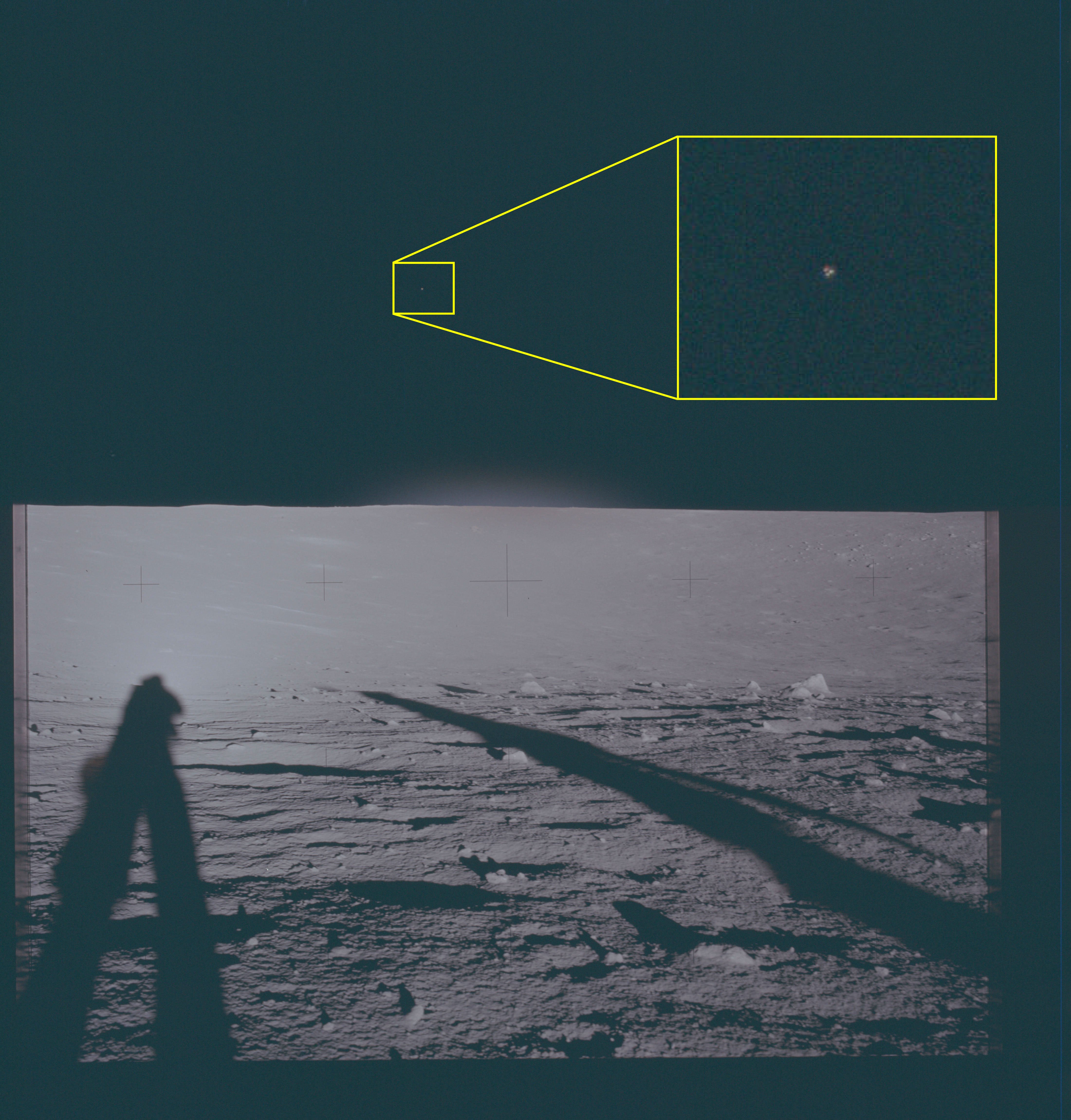 NASA-UAP-VM4 — placa fotográfica de Apollo 12 (1969)