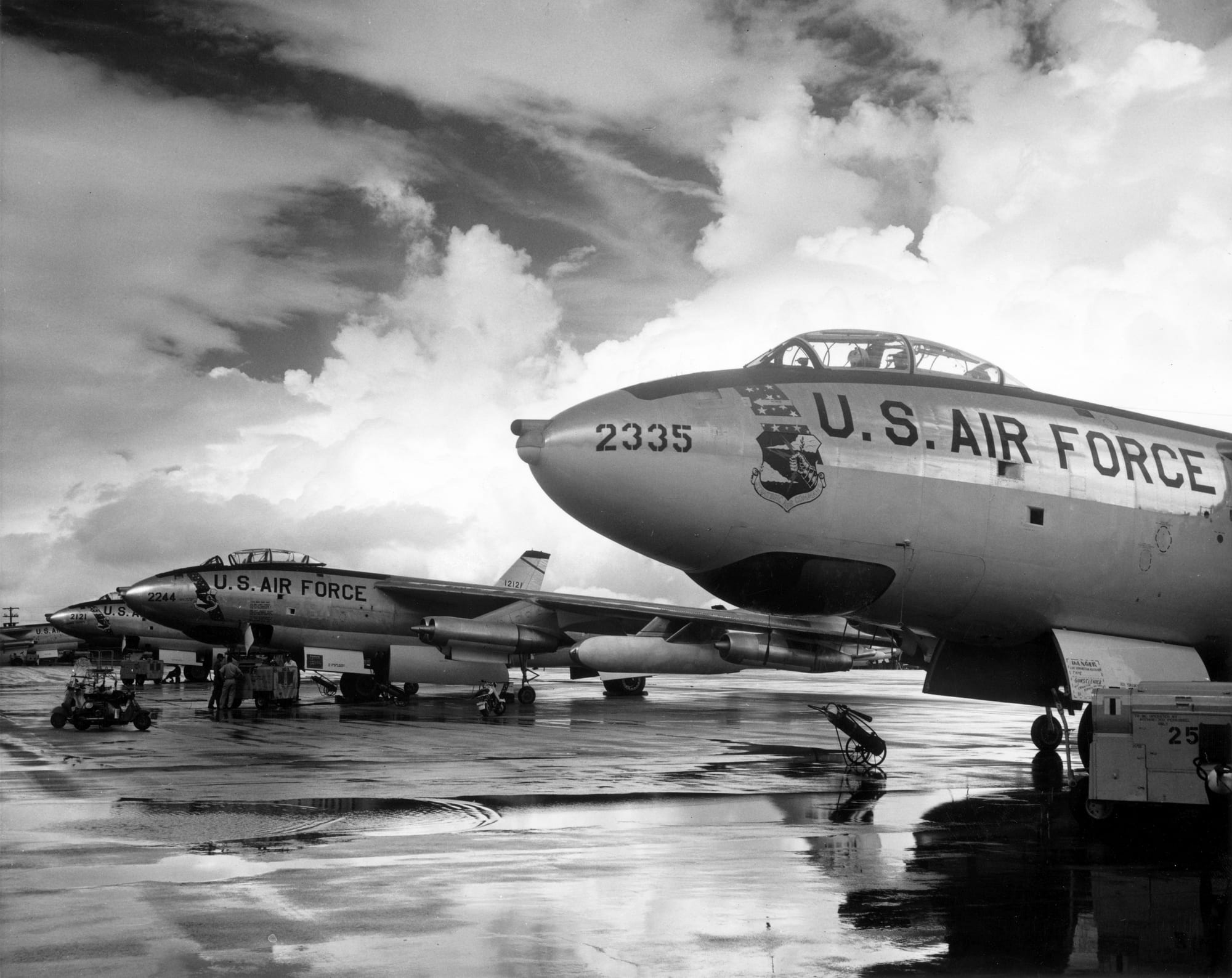 Contexto · un Boeing RB-47, el tipo de avión del encuentro ECM de 1957