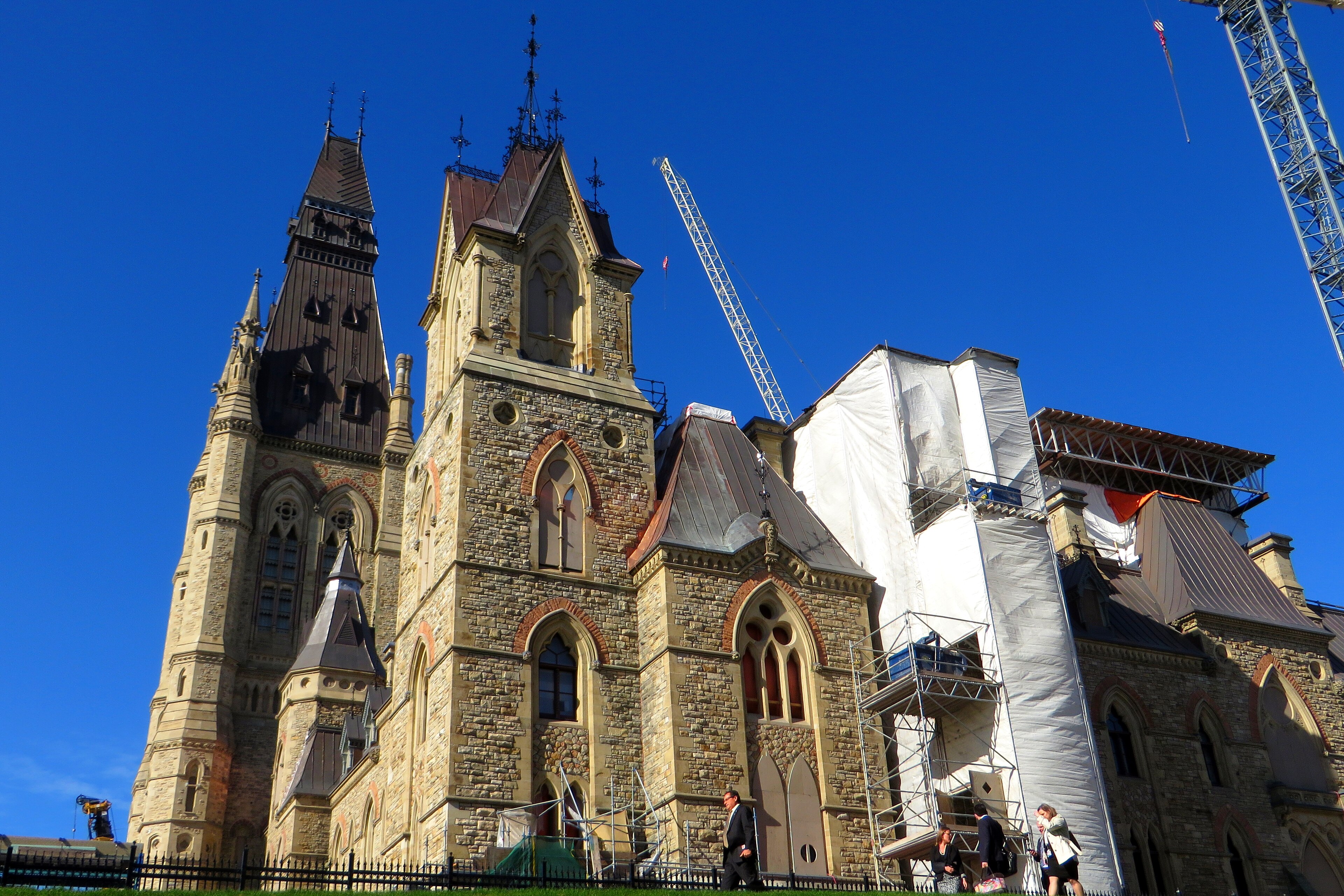 Contexto · el West Block del Parlamento en Ottawa (Canadá)