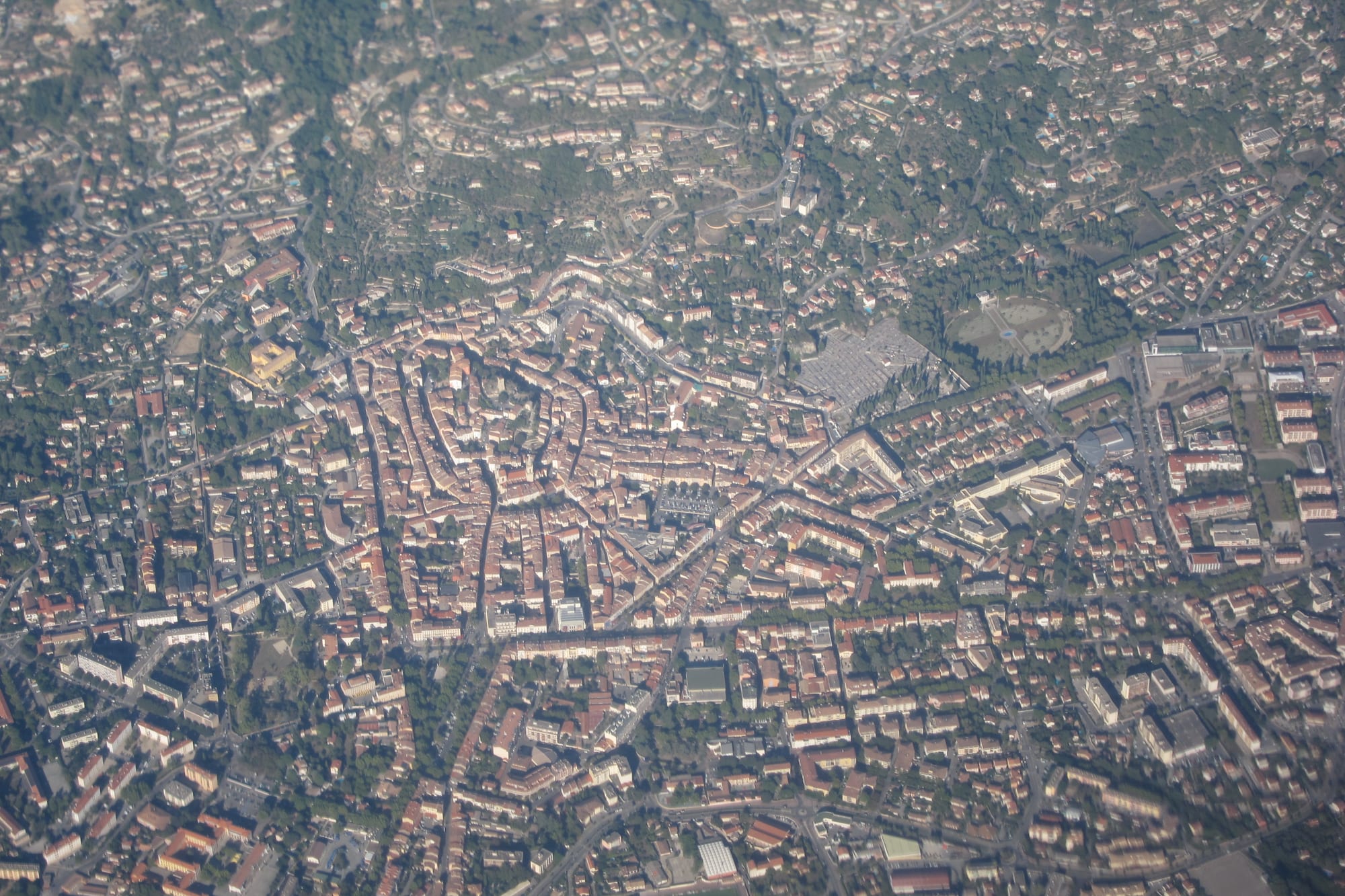 Contexto · la región de Draguignan (Var, Francia), cerca de Trans-en-Provence